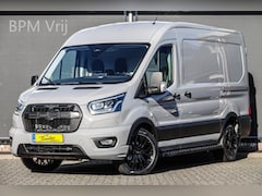 Ford Transit - L2H2 | 130Pk A8 Aut. | Raptor Edition | 2x Schuifdeur | Grey Matter | Nieuw Model