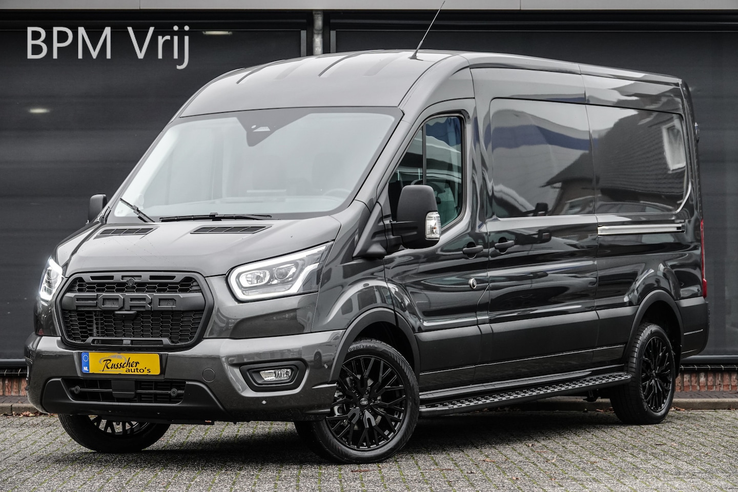 Ford Transit - L3H2 | 2.0Tdci 165Pk A8 Aut. | 350 | Raptor Edition | 2x Schuifdeur | Nieuw Model | Magnet - AutoWereld.nl