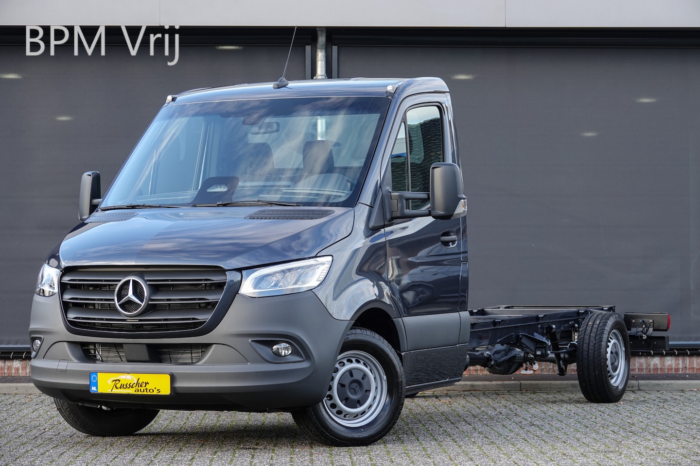 Mercedes-Benz Sprinter - L3 | 319Cdi 190Pk 9G-Tronic | Chassis Cabine | RWD | Tenoriet Grijs - AutoWereld.nl