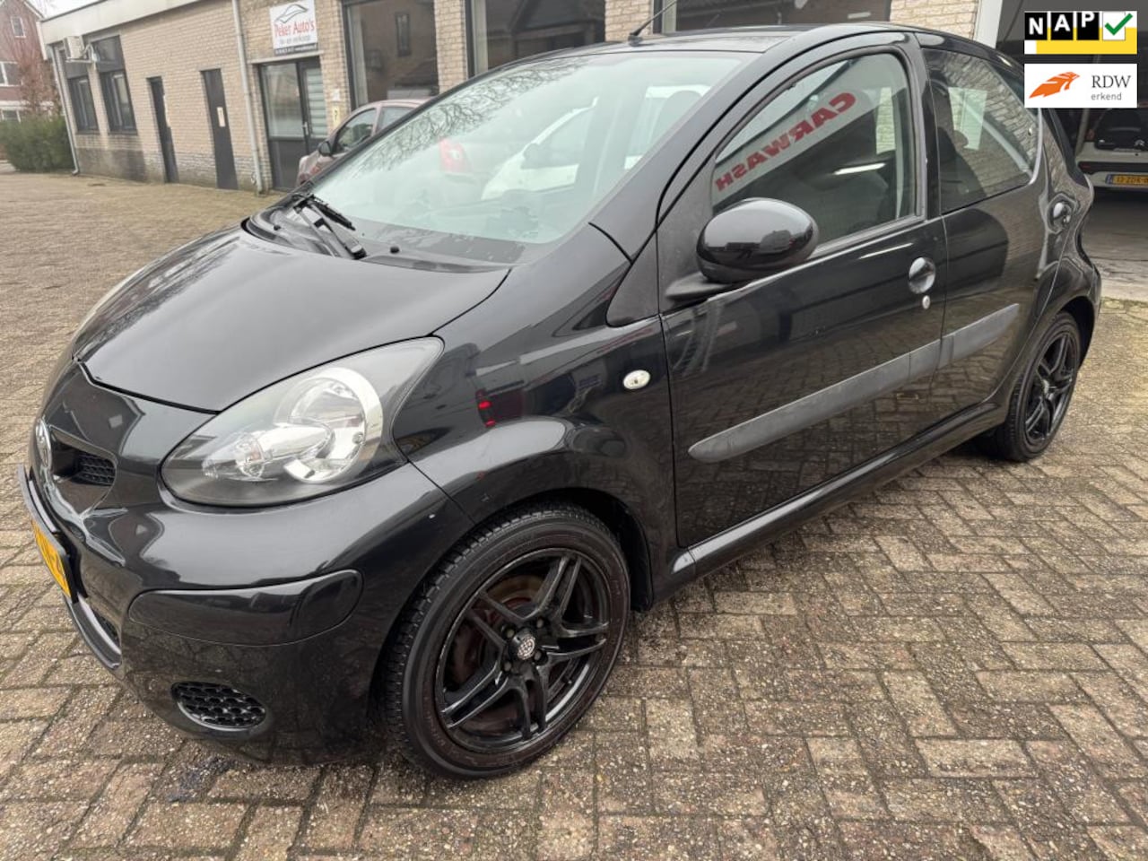 Toyota Aygo - 1.0-12V Comfort Navigator AIRCO ORG 72805 KM NAP O.H BOEKJES LM VELGEN NW APK - AutoWereld.nl