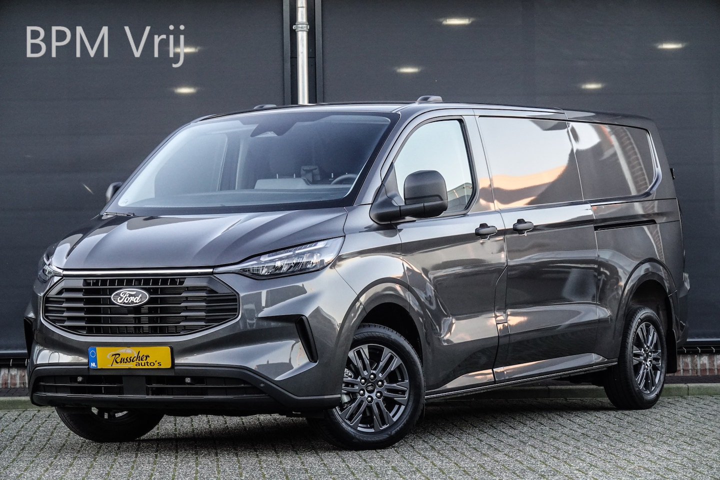 Ford Transit Custom - L2H1 2.0Tdci 136Pk | Trend 320 | Dubbele Schuifdeur | Magnetic Grey - AutoWereld.nl