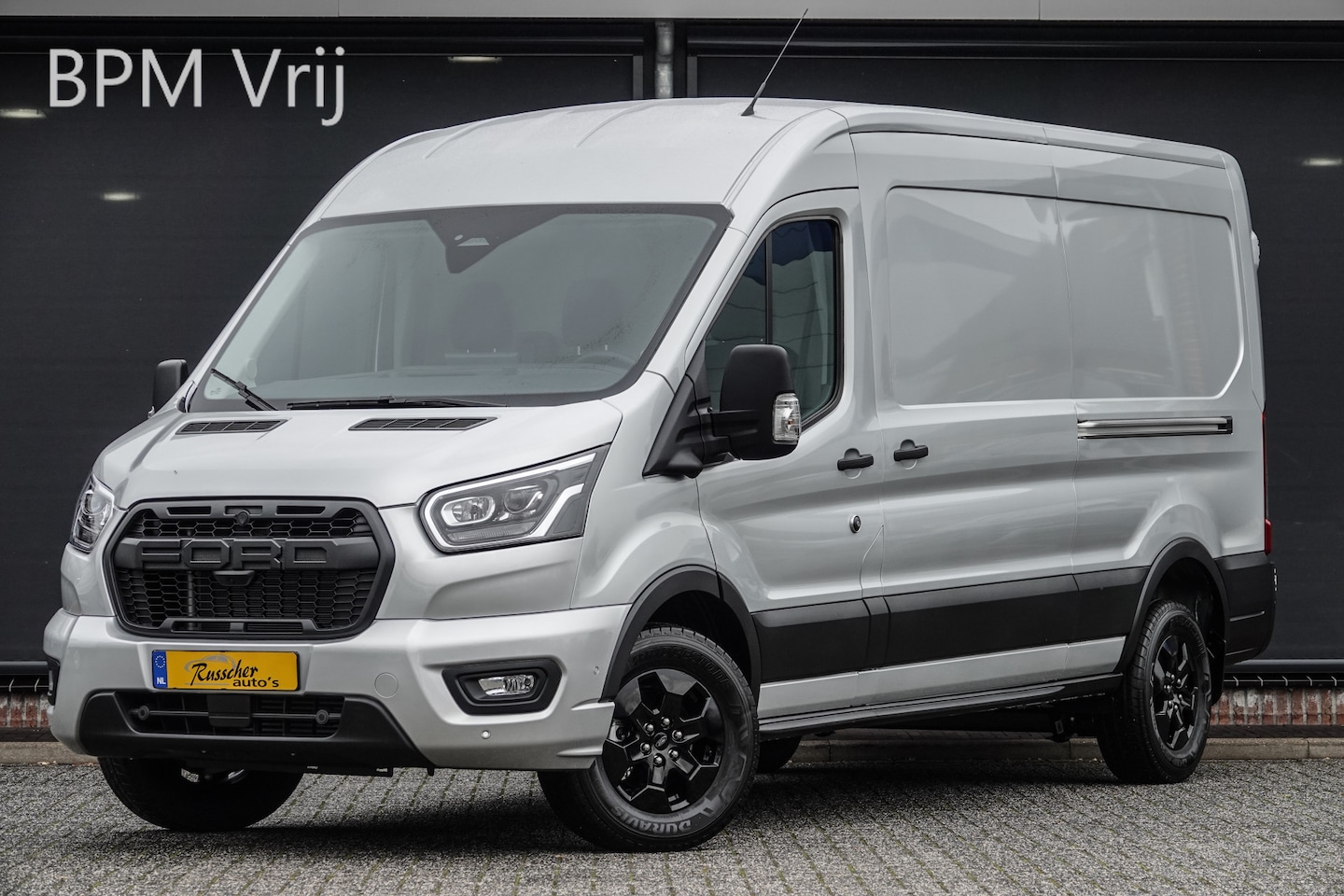 Ford Transit - L3H2 | 2.0Tdci 165Pk | 350 | Raptor Edition | 2x Schuifdeur | Nieuw Model | Moondust Zilve - AutoWereld.nl