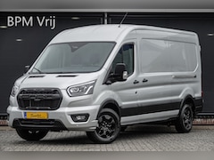 Ford Transit - L3H2 | 2.0Tdci 165Pk | 350 | Raptor Edition | 2x Schuifdeur | Nieuw Model | Moondust Zilve