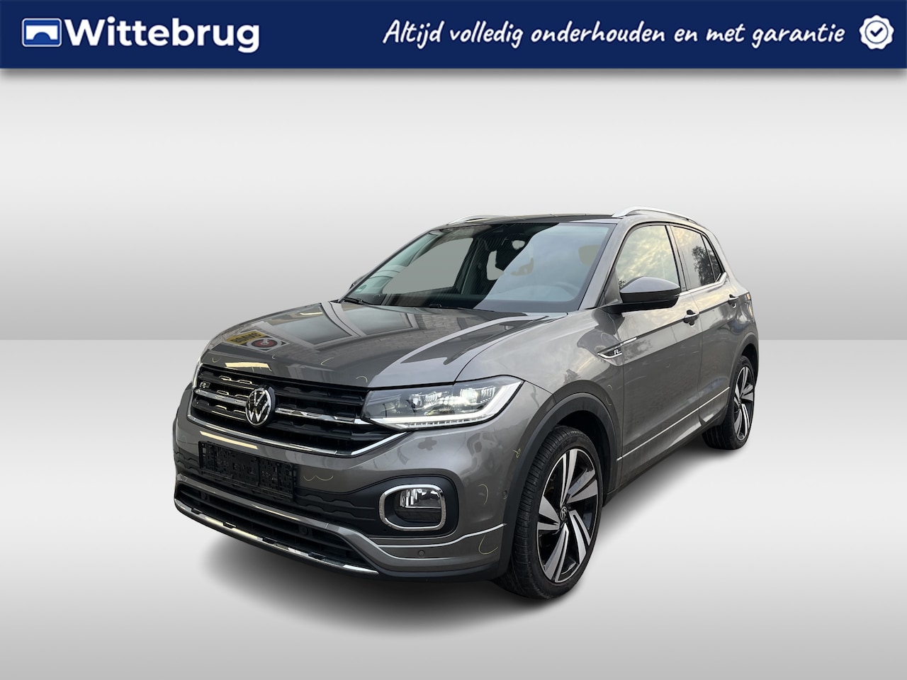 Volkswagen T-Cross - 1.0 TSI R-Line / AUTOMAAT/ CAMERA/ PARK. SENSOREN/ LED/ STOELVERWARM./ BLUETOOTH/ ADAPT. C - AutoWereld.nl