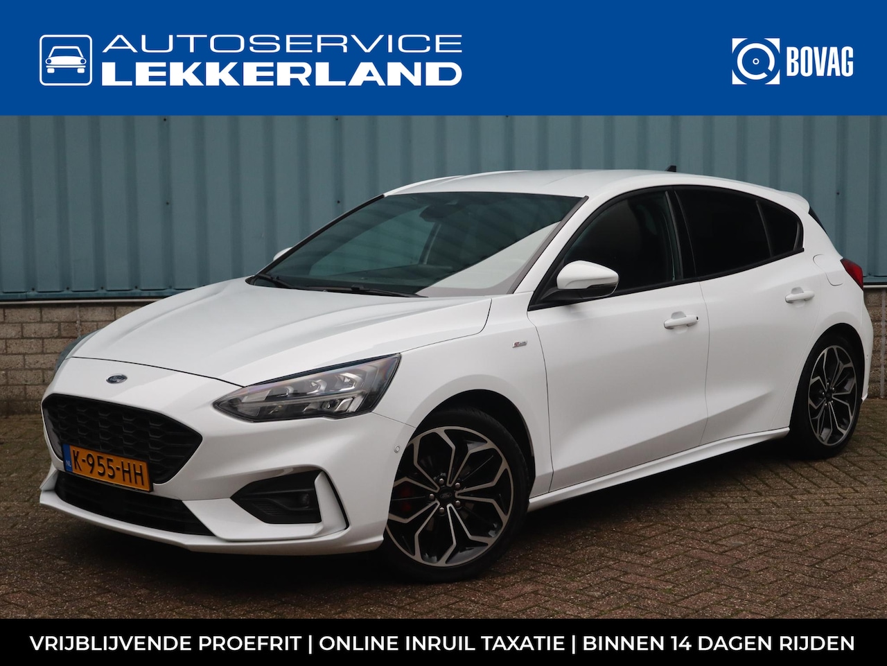 Ford Focus - 1.0 125PK Hybrid ST Line X NAVI | CAMERA | STOEL- STUURVERW. | VOORRUITVERW. - AutoWereld.nl