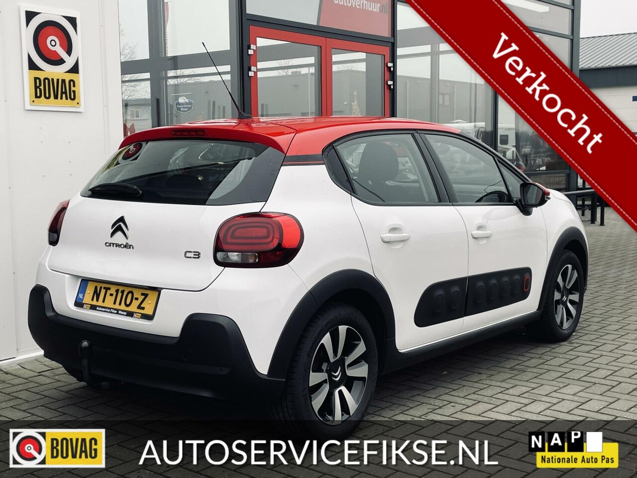 Citroën C3 - 1.2 PURE TECH S&S SHINE | CAMERA | PDC | TREKHAAK - AutoWereld.nl