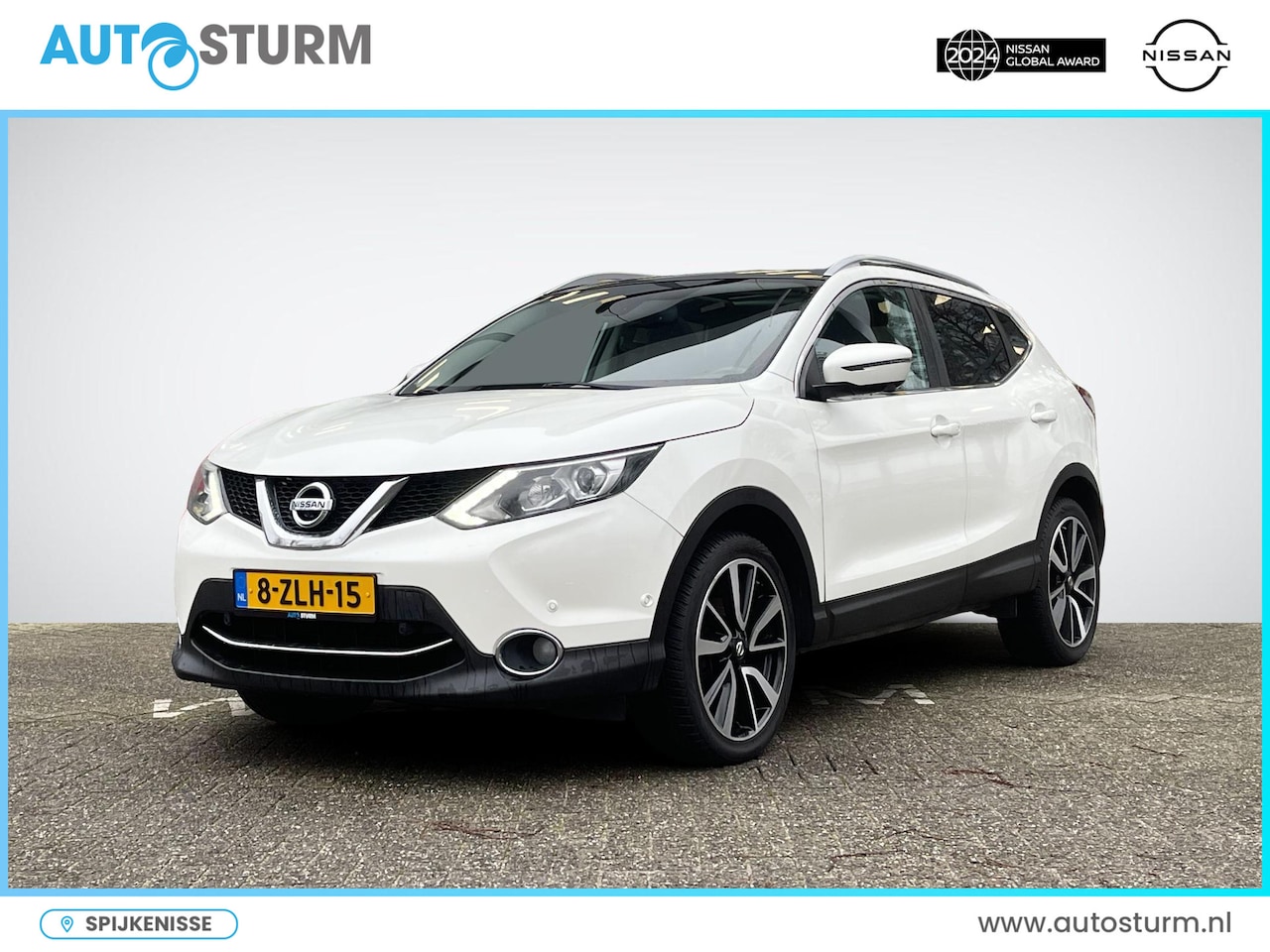 Nissan Qashqai - 1.6 Tekna *1500kg Trekgewicht!* - AutoWereld.nl