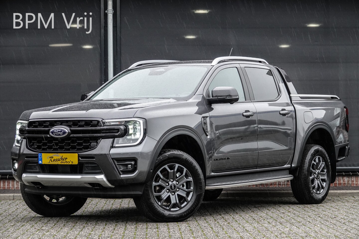 Ford Ranger - Wildtrak 3.0 V6 240Pk Aut. | Double Cab | 2-persoons | 3.500Kg trekgewicht | Grijs kenteke - AutoWereld.nl