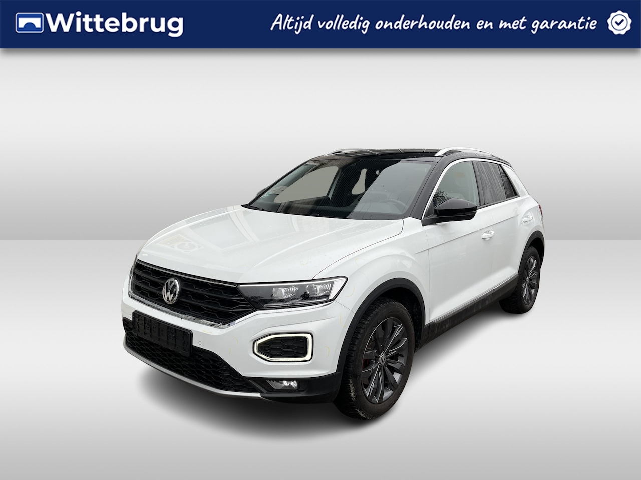 Volkswagen T-Roc - 1.5 TSI Sport / AUTOMAAT/ DIGITAL DASH/ ADAPT-CRUISE/ NAVI/ APP-CONNECT/ PARK. SENSOREN + - AutoWereld.nl