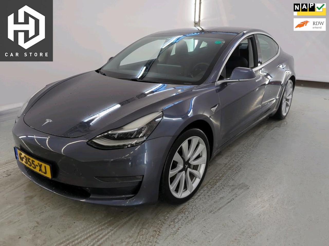 Tesla Model 3 - Long Range RWD Long Range AWD 75 kWh 90% SOH Dual Motor 19 inch Autopilot - AutoWereld.nl