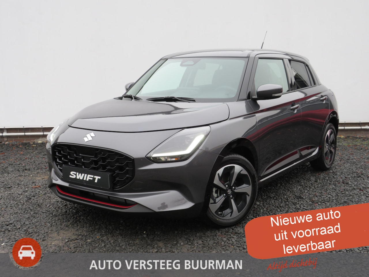 Suzuki Swift - 1.2 Style Smart Hybrid 1.2 Style Smart Hybrid, NIEUW 6 JAAR GARANTIE! Bodykit en Stootlijsten in Piano Black - AutoWereld.nl