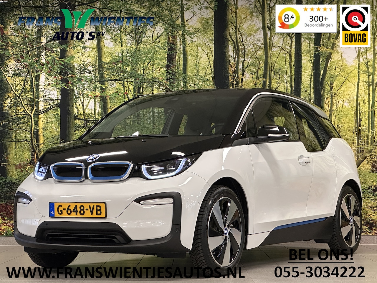 BMW i3 - Basis 120Ah 42 kWh | Achteruitrijcamera | Parkeersensoren | Bluetooth | Stoelverwarming | - AutoWereld.nl