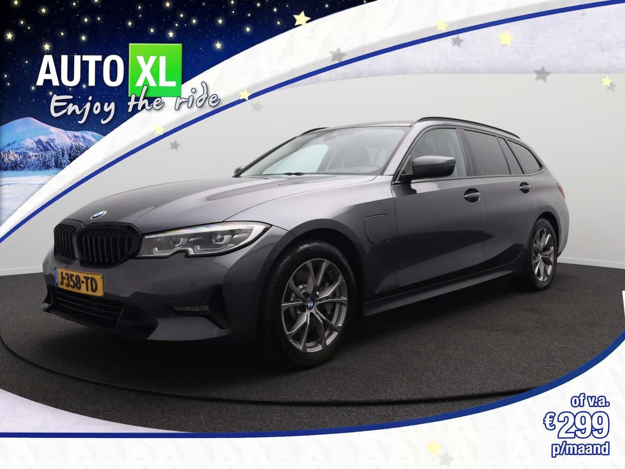 BMW 3-serie Touring - 330e eDrive High Exe. Leder sportstoel Camera Carplay - AutoWereld.nl