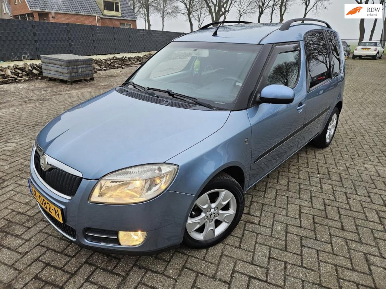 Skoda Roomster - 1.2. 2007. Climate/Mistlampen/Lichtmetaal/Getint glas/Dakrails. - AutoWereld.nl