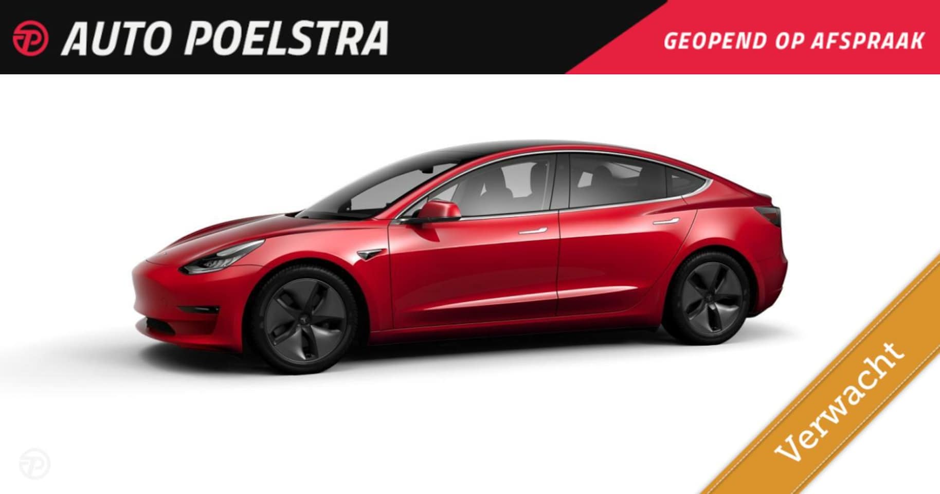 Tesla Model 3 - Long Range RWD Long Range AWD 75 kWh Panoramadak 18" Wit Leder incl. BTW - AutoWereld.nl