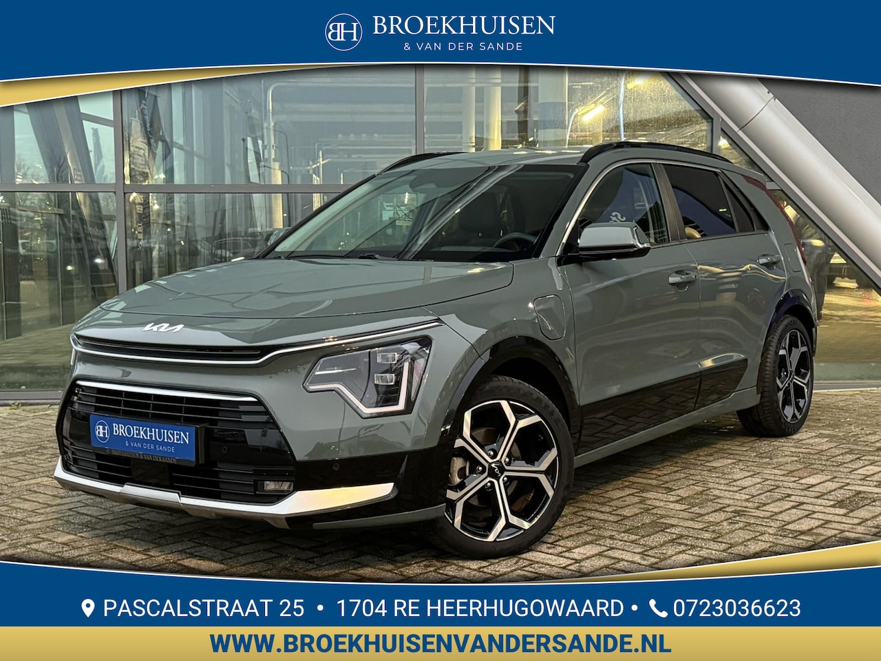 Kia Niro - 1.6 GDi PHEV ExecutiveLine Plug In Hybride 183pk Camera / Leder / Head Up / Harmon Kardon - AutoWereld.nl