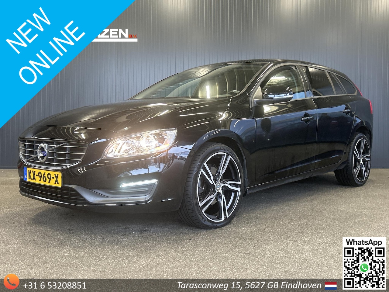 Volvo V60 - 2.0 D4 Kinetic | Automaat | Climate | Cruise | Navi | PDC | Stoelverwarming | - AutoWereld.nl