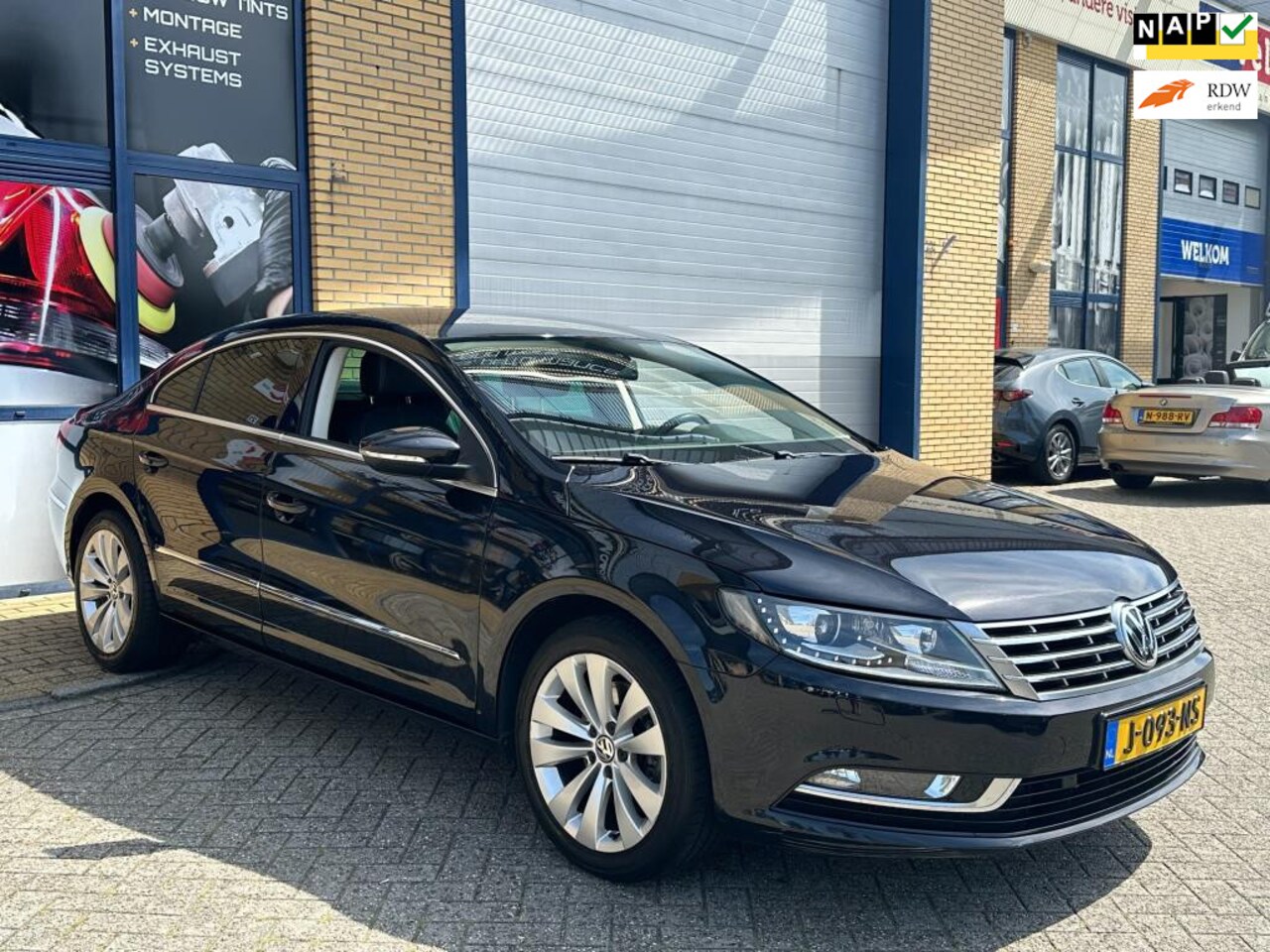 Volkswagen CC - 1.8 TSI 1.8 TSI, Zeer mooi, Apk, Nap, Airco, Navigatie, Lichtmetaal, Pdc, Alcantara, Stuurwiel bed - AutoWereld.nl