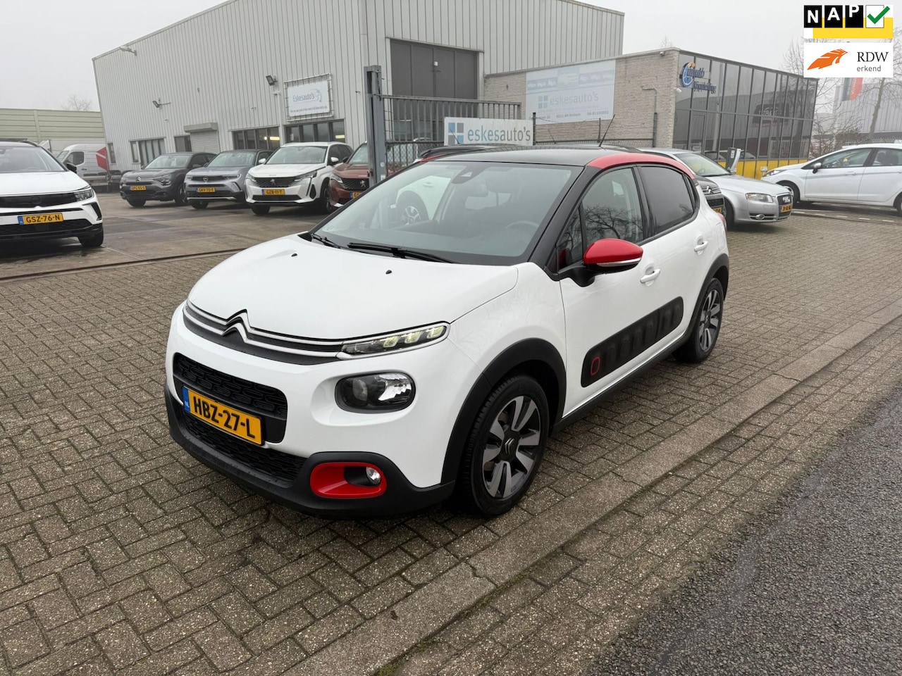 Citroën C3 - 1.2 PureTech Feel 1.2 PureTech Feel, Panodak, Navi, 12 mnd Garantie - AutoWereld.nl