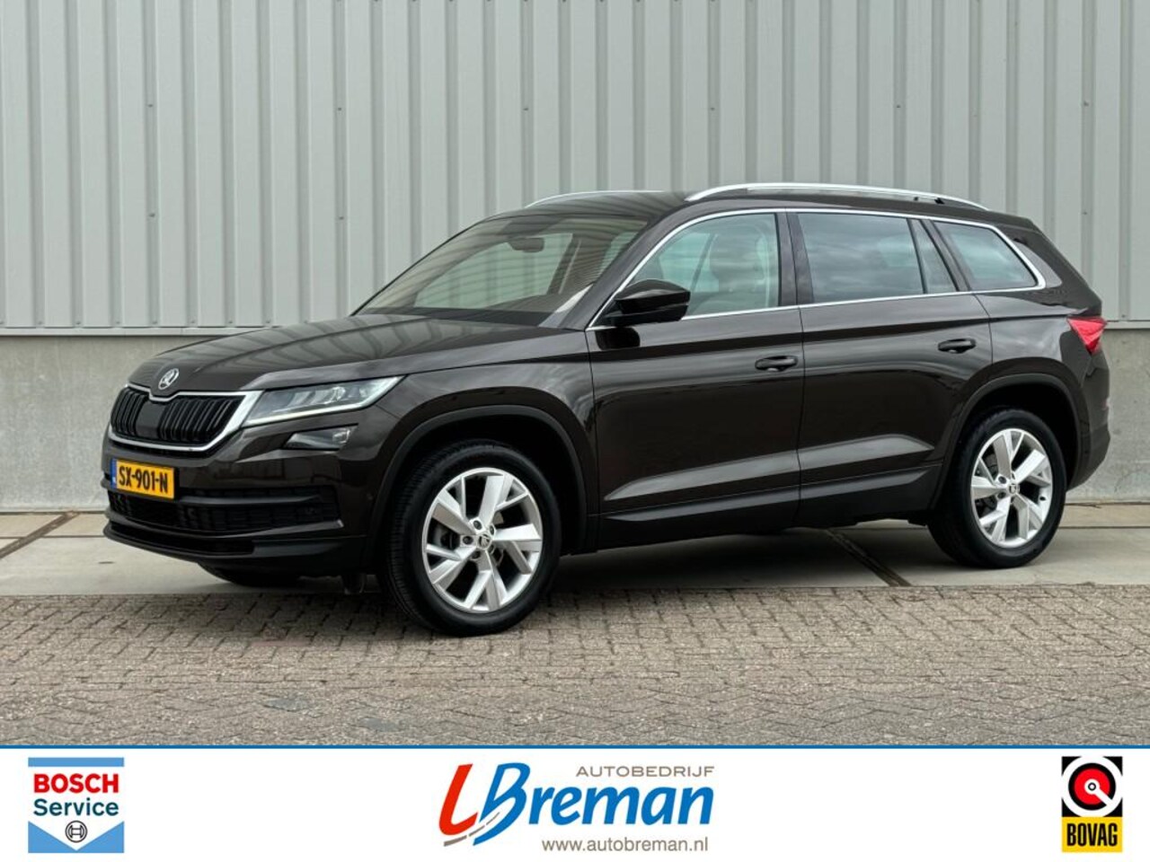 Skoda Kodiaq - 1.4 TSI ACT DSG  STYLE BUSS.  LEDER Trekhaak full options - AutoWereld.nl