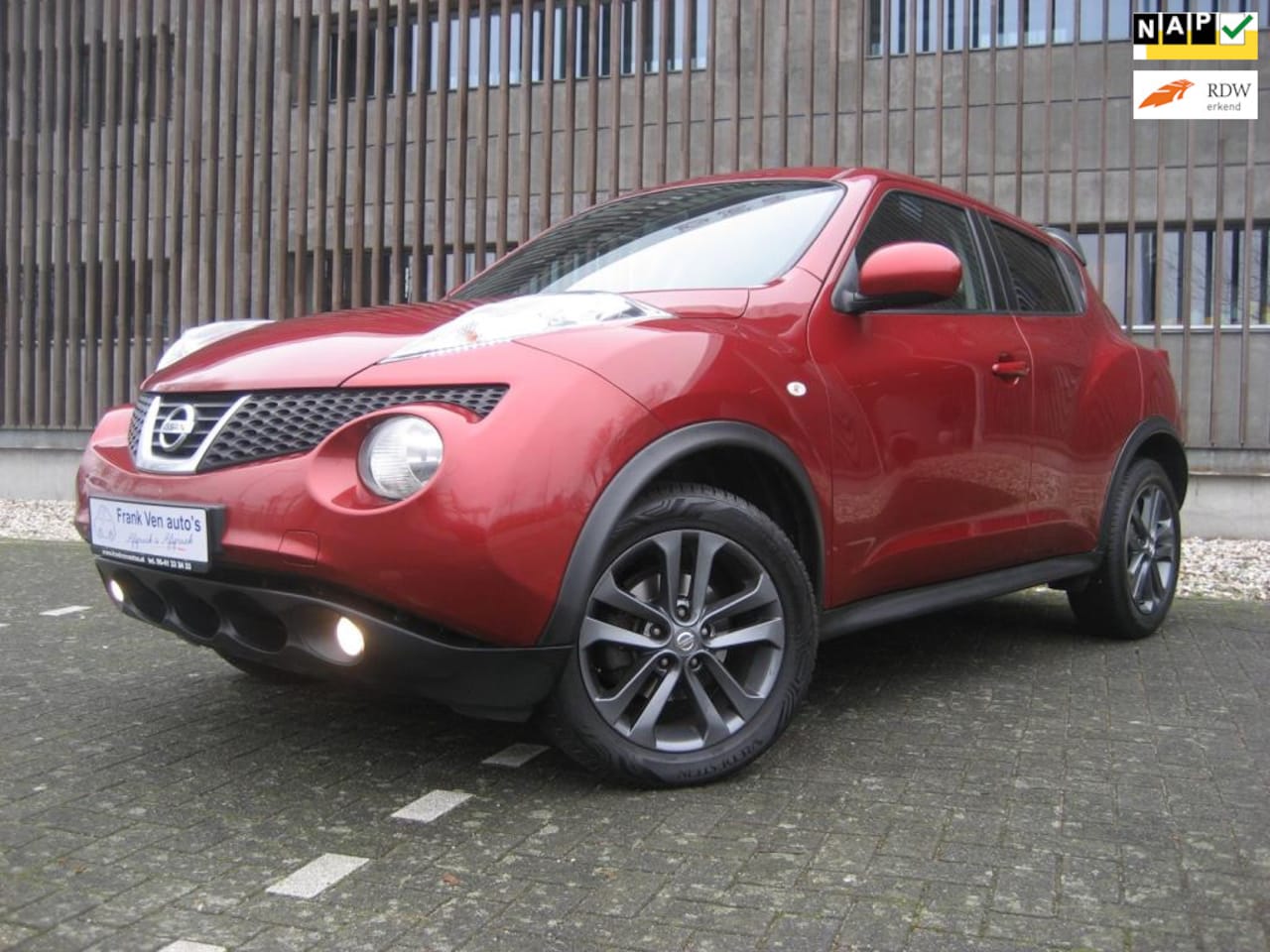 Nissan Juke - 1.6 Acenta Eco/AIRCO/navi/cruise/camera/17inchLM/dealer oh/INCLUSIEF oh beurt en nieuwe AP - AutoWereld.nl