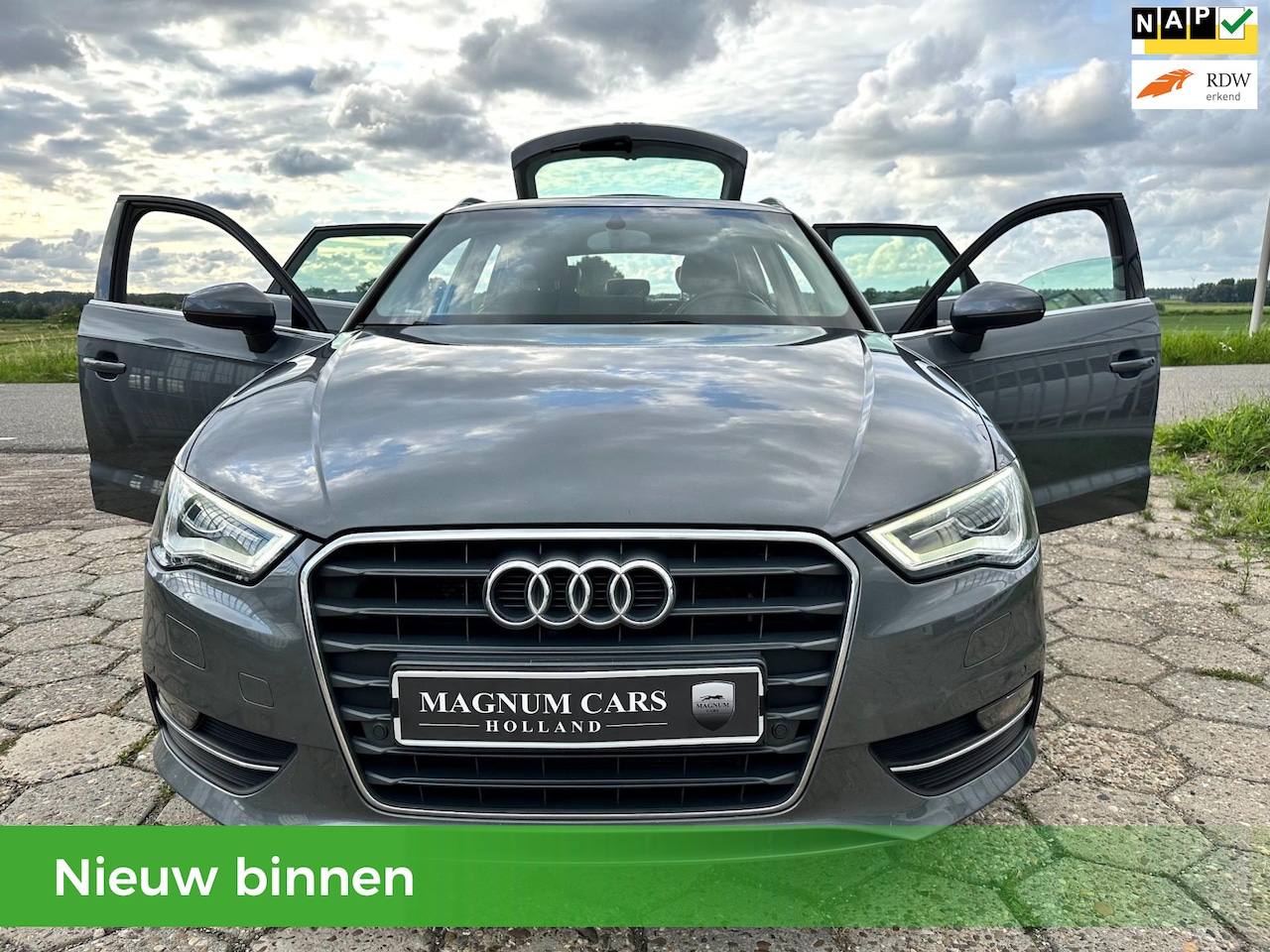 Audi A3 Sportback - 1.4 TFSI NAP 5DR XENON LEDER NAVI SCHERM - AutoWereld.nl