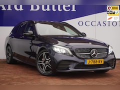 Mercedes-Benz C-klasse Estate - 200 Business Solution AMG+Xenon+breed-Navigatie+vol-conjac-leer+Vitrual+camera = SUPER