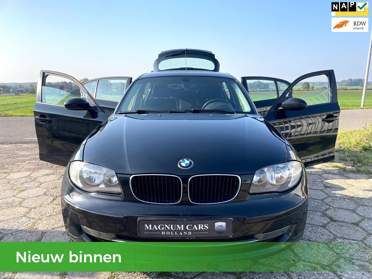 BMW 1-serie - 116i 5DR CRUISECONTR AIRCO VELGEN NIEUWE APK - AutoWereld.nl