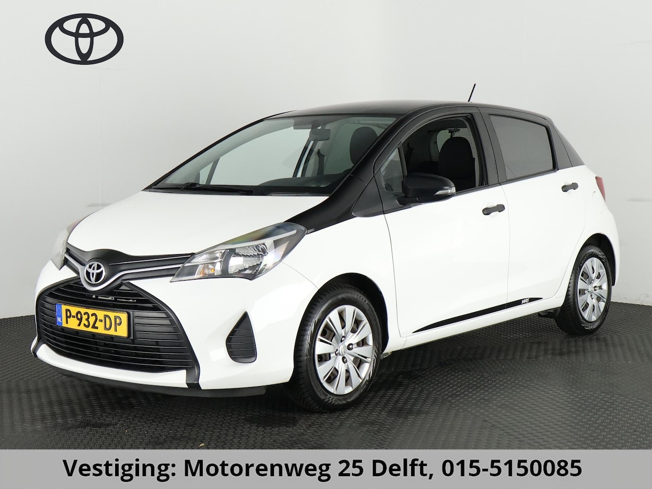 Toyota Yaris - 1.0 VVT-i BI-TONE BUSINESS PLUS AIRCO.5 DRS. GARANTIE TOT 9-2026 - AutoWereld.nl