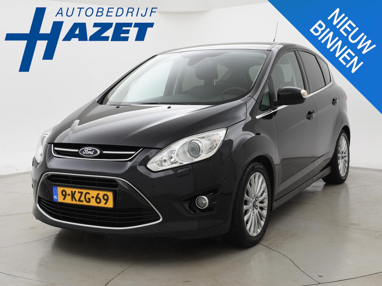 Ford C-Max - 1.6 ECOBOOST 150 PK TITANIUM + LEDER | STOELVERW. | TREKHAAK 1500 KG | XENON | CAMERA - AutoWereld.nl