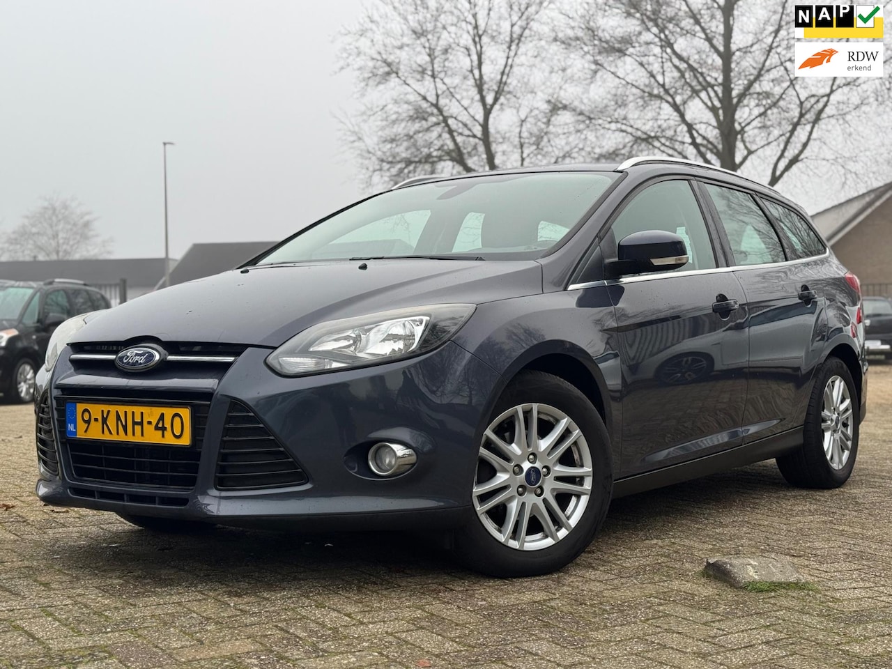 Ford Focus Wagon - 1.0 EcoBoost Titanium AIRCO CRUISE CTRL NAVIGATIE APK - AutoWereld.nl