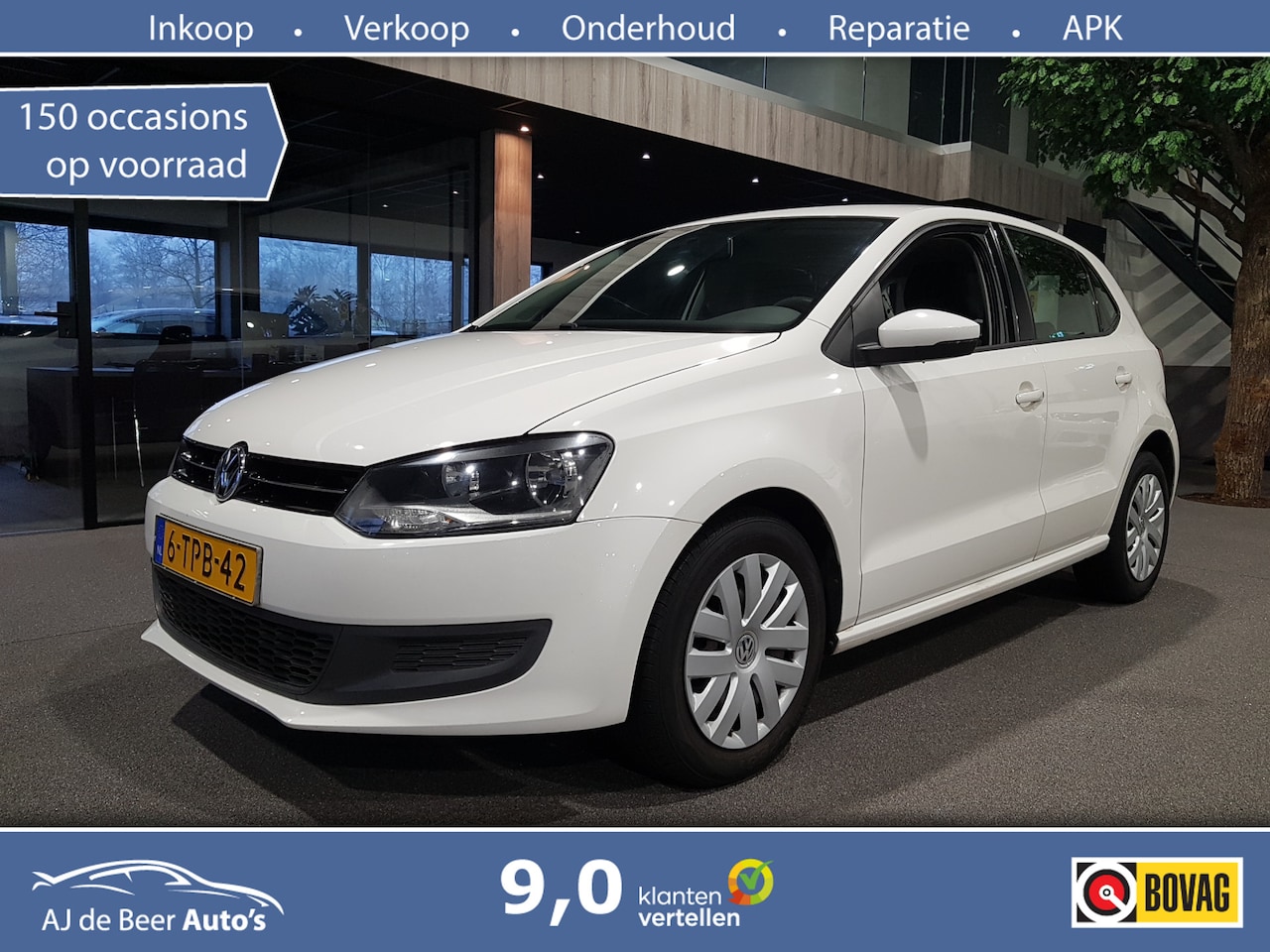 Volkswagen Polo - 1.2 TSI 5drs BlueMotion Edition Airco | Audio | LED - AutoWereld.nl