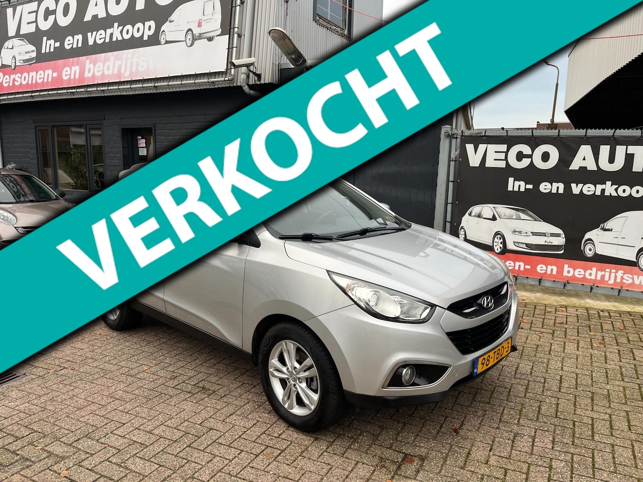 Hyundai ix35 - 1.7 CRDi Business Edition airco navi nette auto dealer onderhouden - AutoWereld.nl