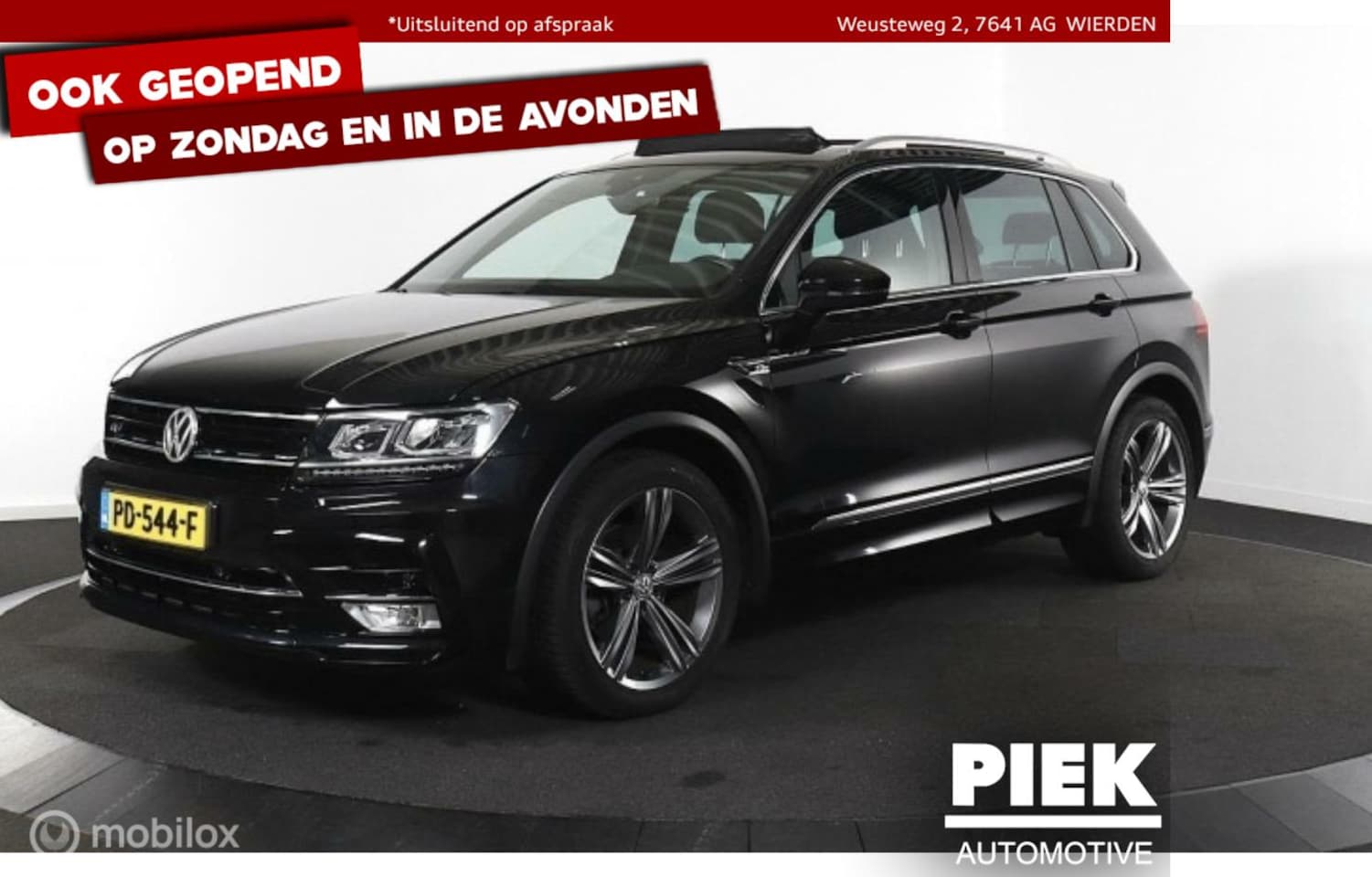 Volkswagen Tiguan - 2.0 TDI R-Line AUTOMAAT, PANORAMADAK - AutoWereld.nl