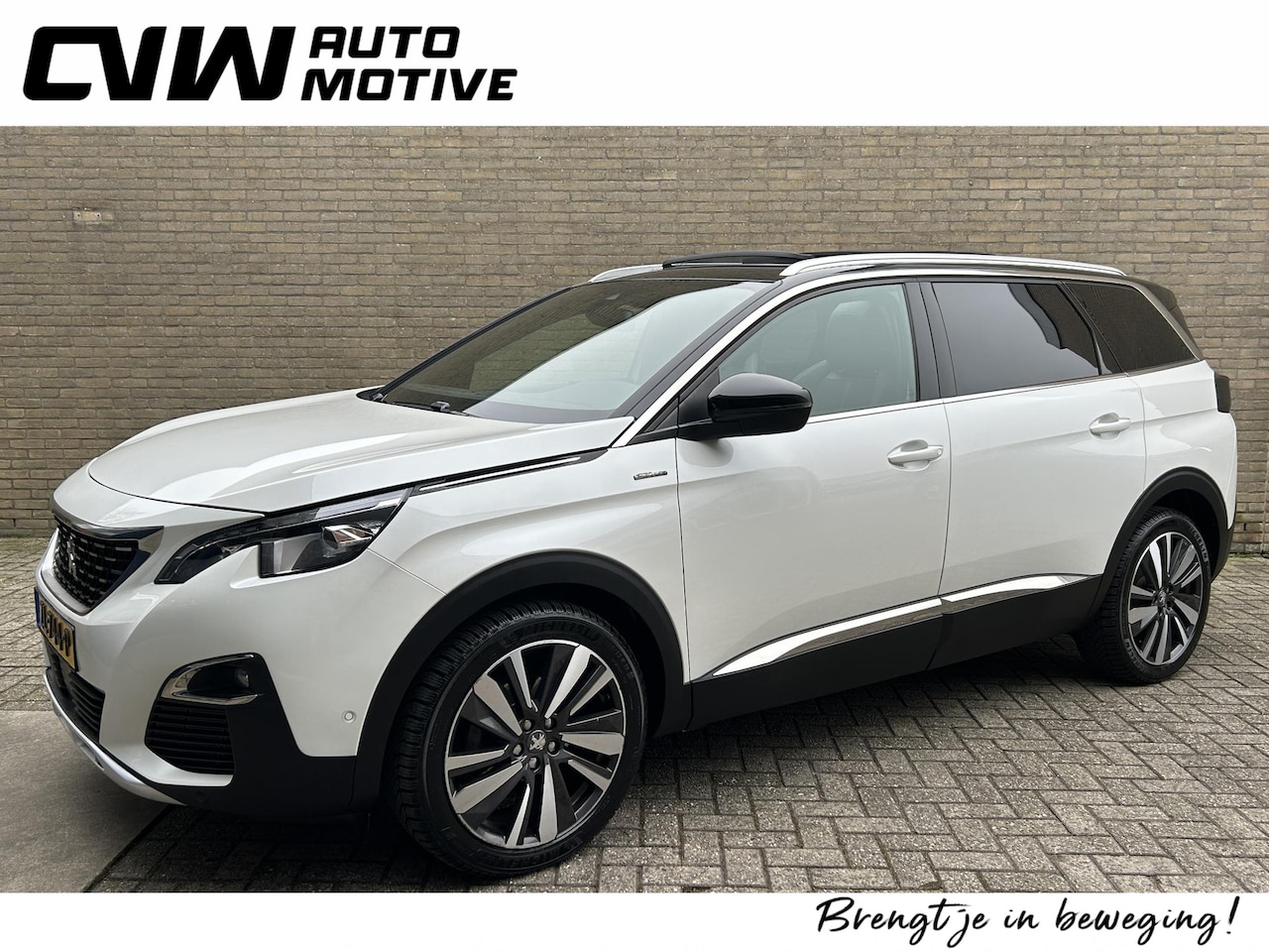 Peugeot 5008 - 1.2 PureTech 130PK Blue Lease GT-Line 7-persoons | Panoramadak | Cruise control | Virtual - AutoWereld.nl