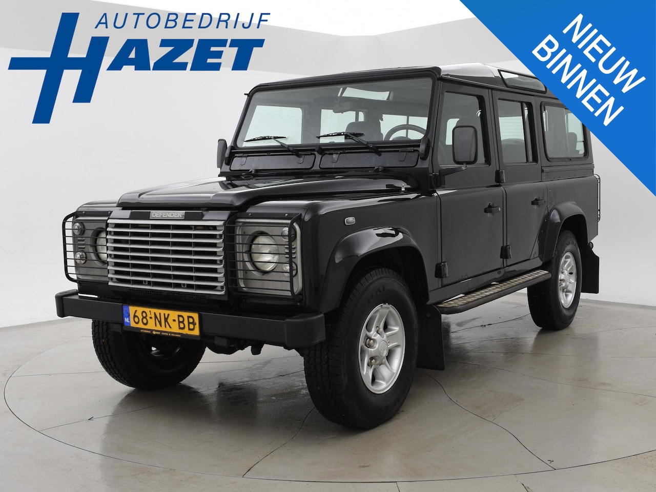 Land Rover Defender 110 - 2.5 TD5 SW G4 9-PERSOONS + STANDKACHEL / STOELVERW. / AIRCO - AutoWereld.nl