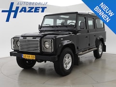 Land Rover Defender 110 - 2.5 TD5 SW G4 9-PERSOONS + STANDKACHEL / STOELVERW. / AIRCO