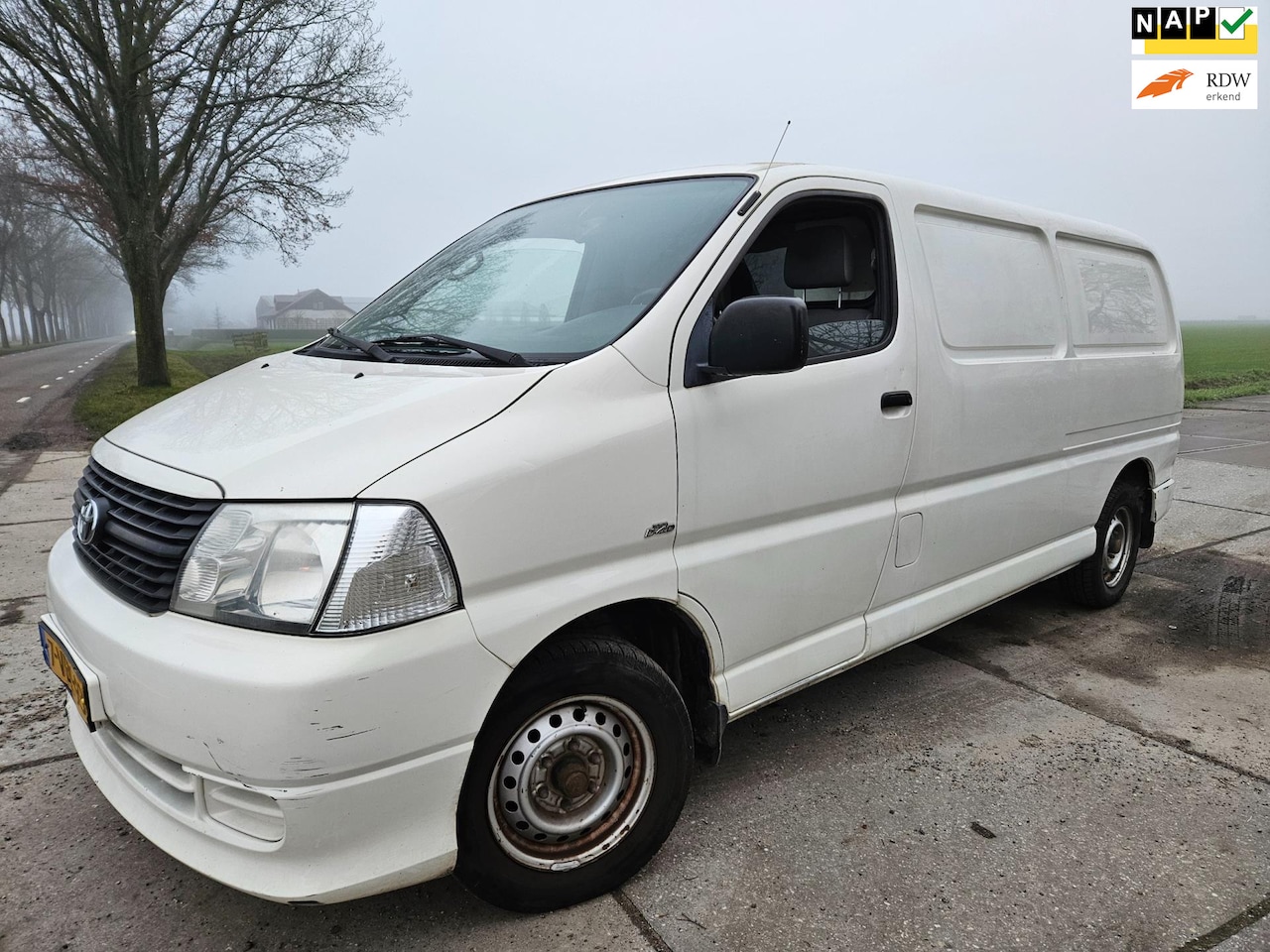 Toyota HiAce - 2.5 D-4D LWB Comfort/ LANG MODEL/ LONG MODEL/ BJ 2009 - AutoWereld.nl