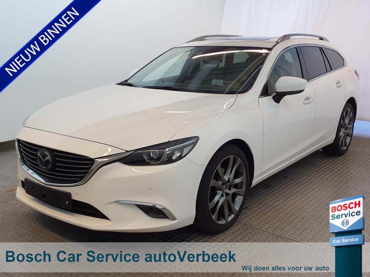 Mazda 6 Sportbreak - 2.5 SkyActiv-G 192 GT-M | Schuifdak | Stoel-/Stuurverwarming | Navi | Camera | Leer | El.s - AutoWereld.nl