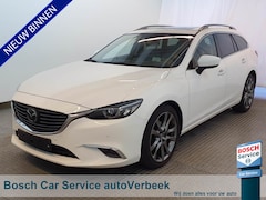 Mazda 6 Sportbreak - 2.5 SkyActiv-G 192 GT-M | Schuifdak | Stoel-/Stuurverwarming | Navi | Camera | Leer | El.s