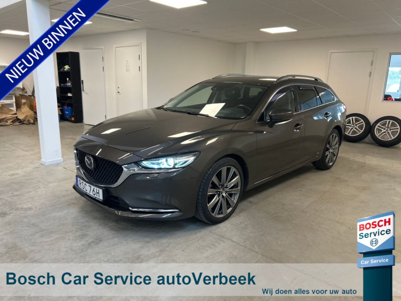 Mazda 6 Sportbreak - 2.5 SkyActiv-G 194pk Aut. Exclusive-Line | Navi | Matrix LED | App Connect | Stoel- & Stuu - AutoWereld.nl