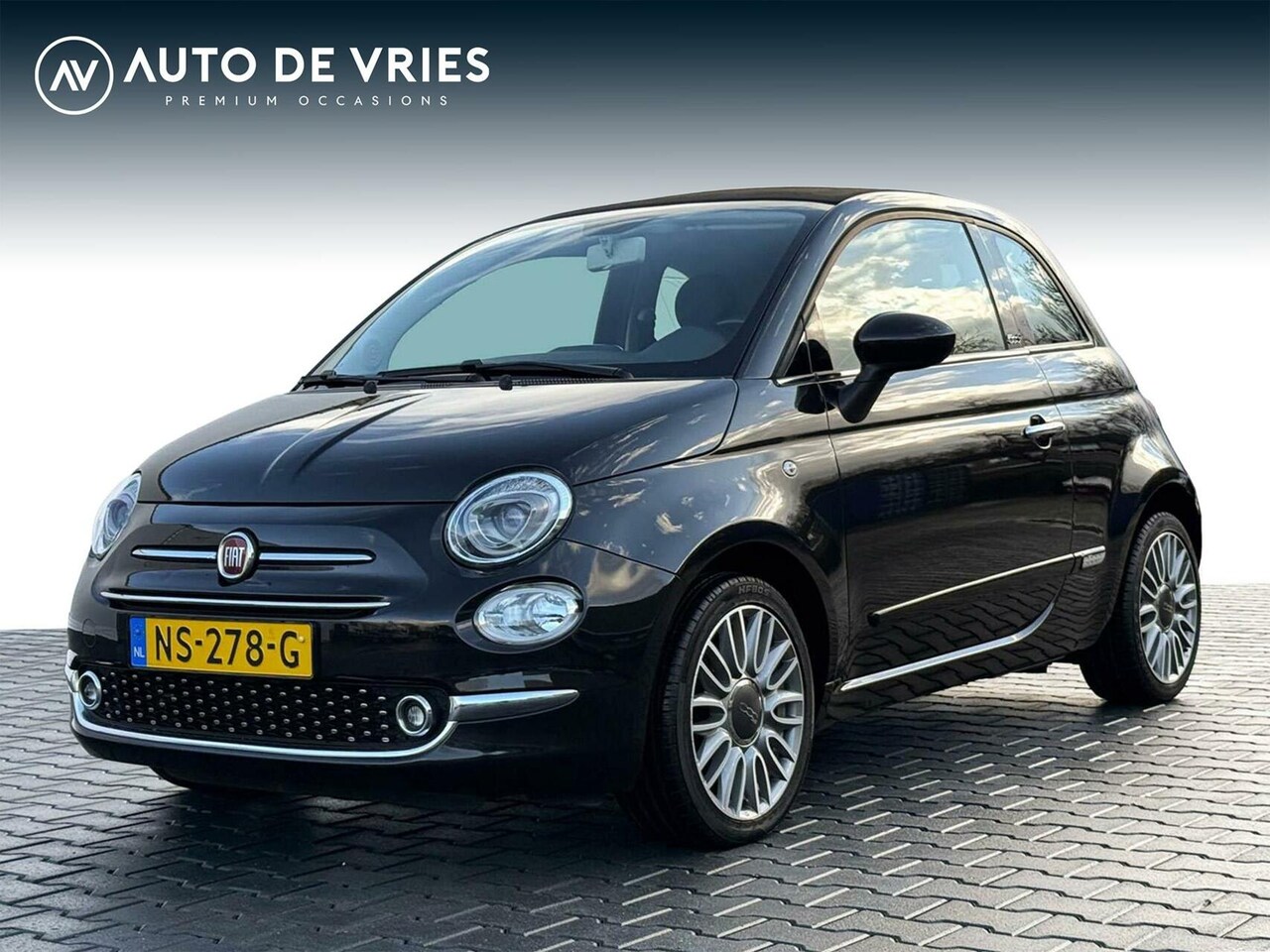 Fiat 500 C - Cabrio 0.9 TwinAir Turbo 80pk Lounge | Airco | Navigatie | 16 inch LMV - AutoWereld.nl