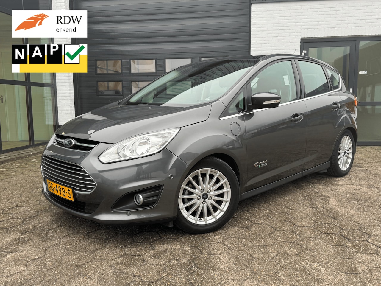 Ford C-Max - Plug-in Hybrid Titanium Plus l PANODAK l LEDER - AutoWereld.nl