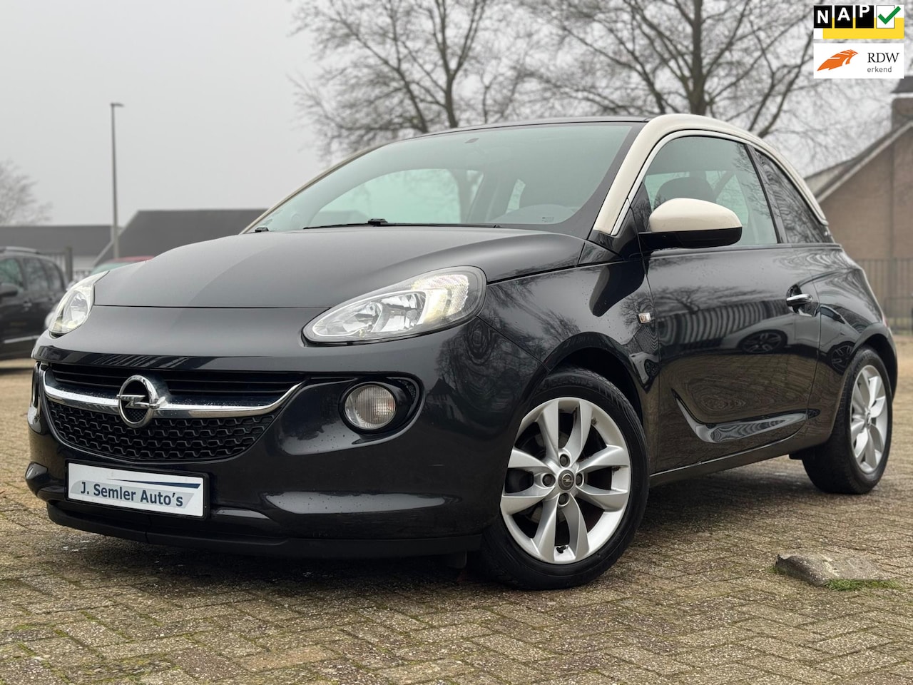 Opel ADAM - 1.4 Glam PANORAMA DAK GR.SCHERM AIRCO PDC CRUISE CTRL STUUR/STOELVERW. - AutoWereld.nl