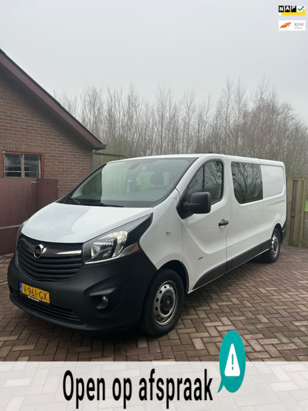 Opel Vivaro - 1.6 CDTI L2H1 DC Sport EcoFlex 1.6 CDTI L2H1 DC Sport EcoFlex - AutoWereld.nl