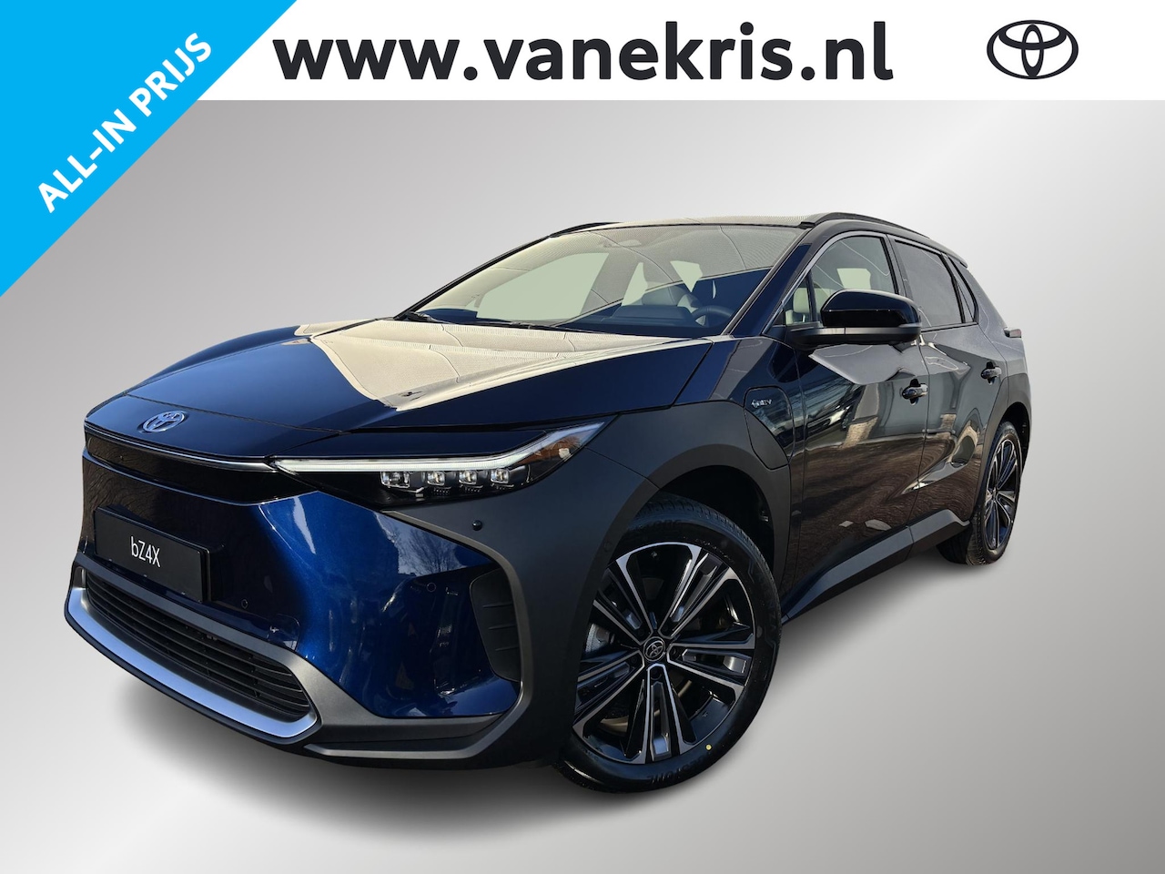 Toyota bZ4X - Premium 71 kWh licht grijs Leder 20 Inch LM velgen, Snel rijden! - AutoWereld.nl