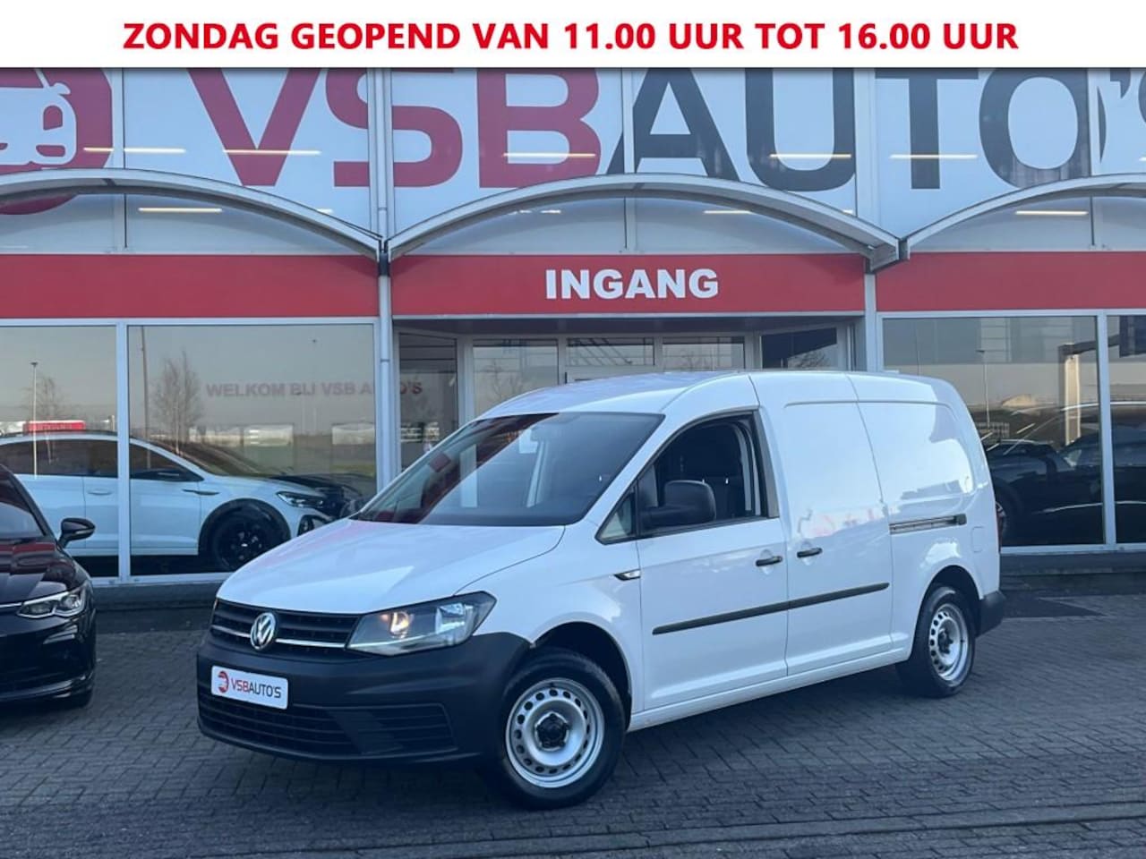 Volkswagen Caddy Maxi - 1.0 TSI 102PK AIRCO TREKHAAK SCHUIFDEUREN LMV PDC - AutoWereld.nl