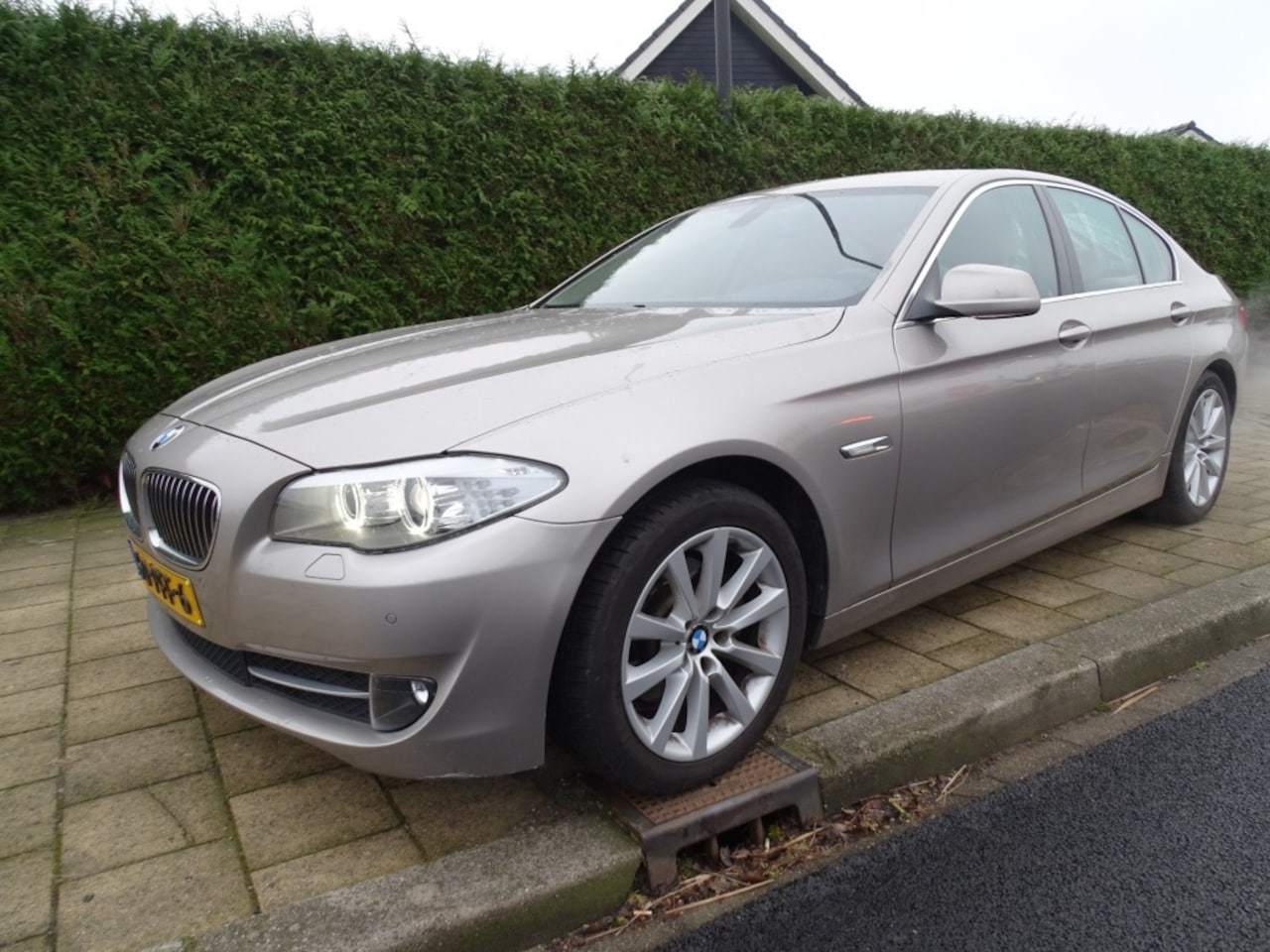 BMW 5-serie - 523I HIGH EXECUTIVE- Automaat-Leer-Navi-Clima-Blth - AutoWereld.nl