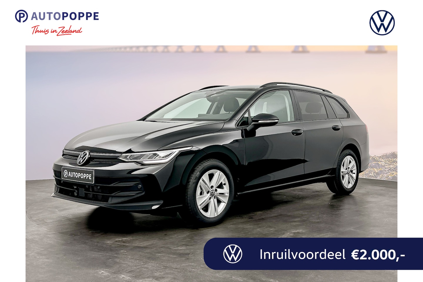 Volkswagen Golf Variant - 1.5 eTSI 116 7DSG Life Business | 'App-Connect' draadloze smartphone integratie | Achterba - AutoWereld.nl