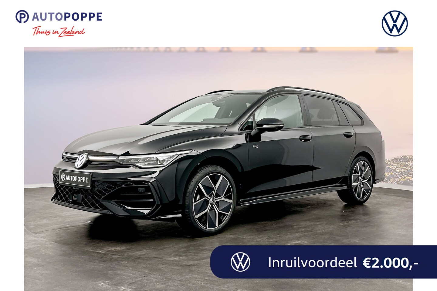 Volkswagen Golf Variant - 1.5 eTSI 116 7DSG R-Line Edition | 'App-Connect' draadloze smartphone integratie | Achterb - AutoWereld.nl